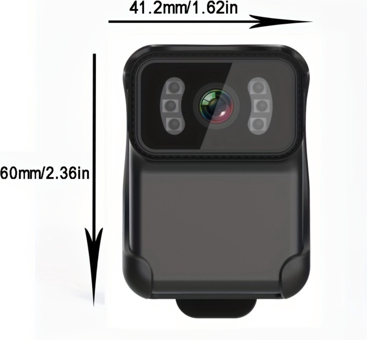 Livano Bodycam Politie Chest Camera HD