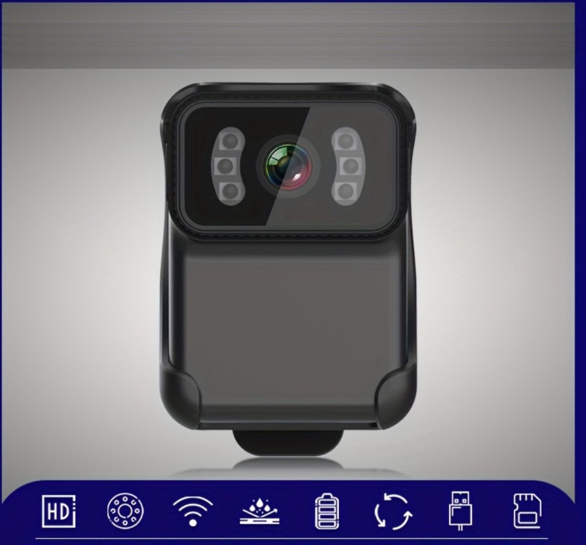 Livano Bodycam Politie Chest Camera HD