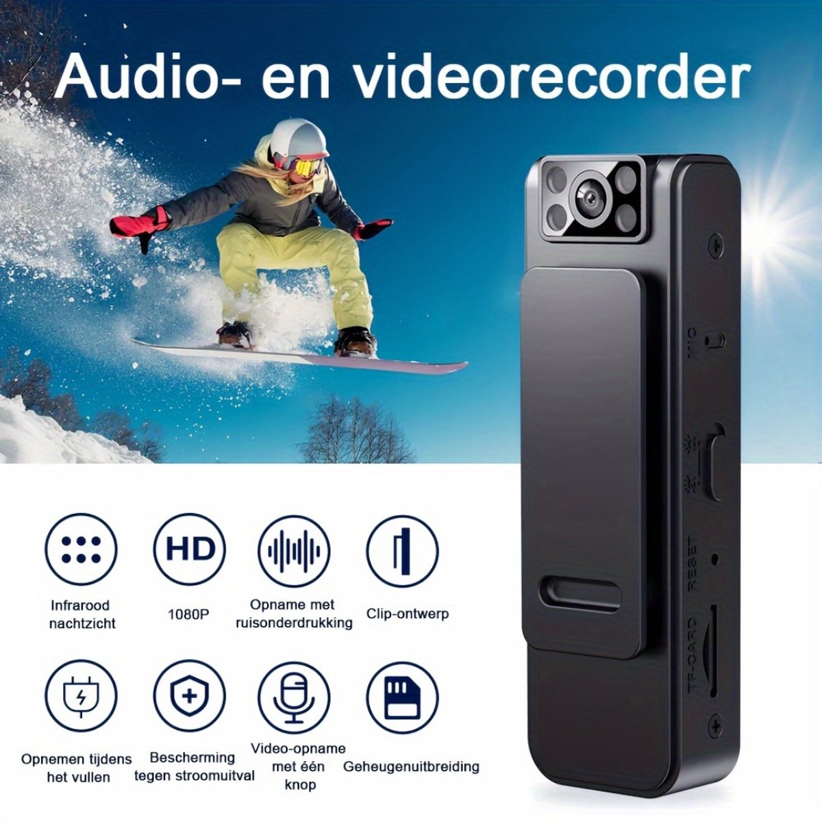 Livano Chest Camera Bodycam HD 32GB