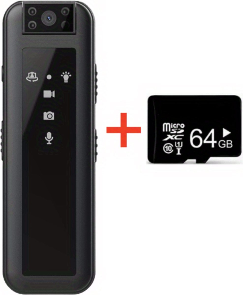 Livano Chest Camera Bodycam HD 64GB