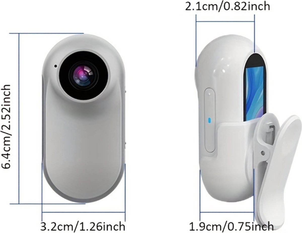 Livano Chest Camera Bodycam HD 64GB