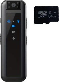 Livano Spy Cam Bodycam HD 64GB