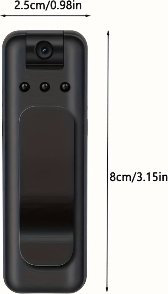 Livano Spy Cam Bodycam HD