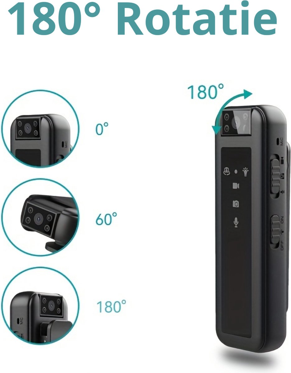 Livano Spy Cam Bodycam HD