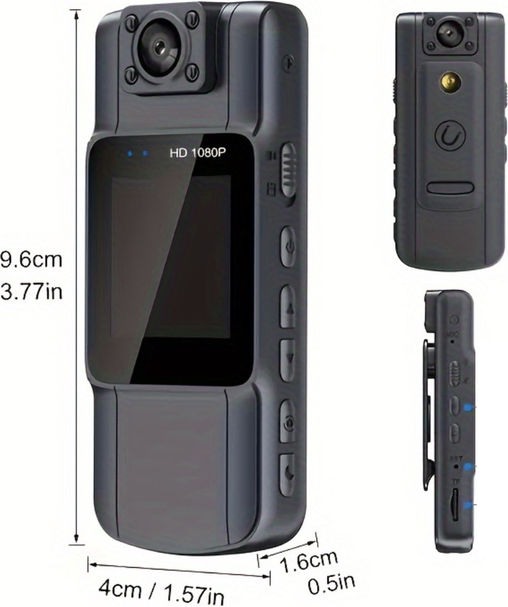 Livano Spy Camera Bodycam 4K