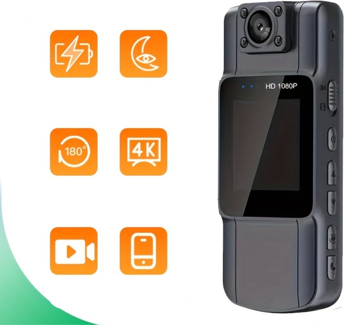 Livano Spy Camera Bodycam 4K