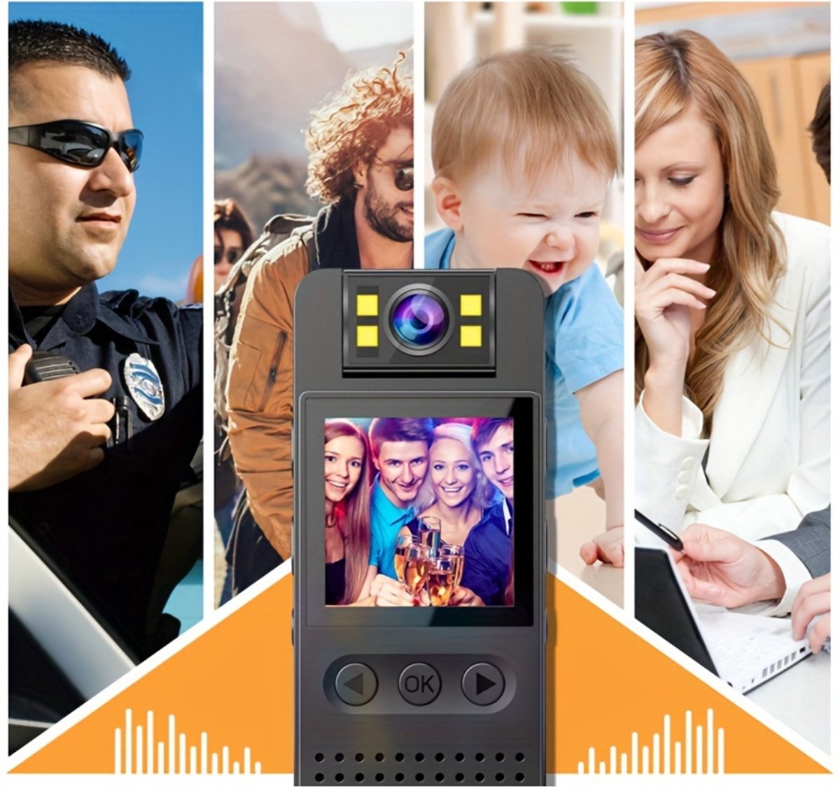 Livano Spy Camera Bodycam 4K