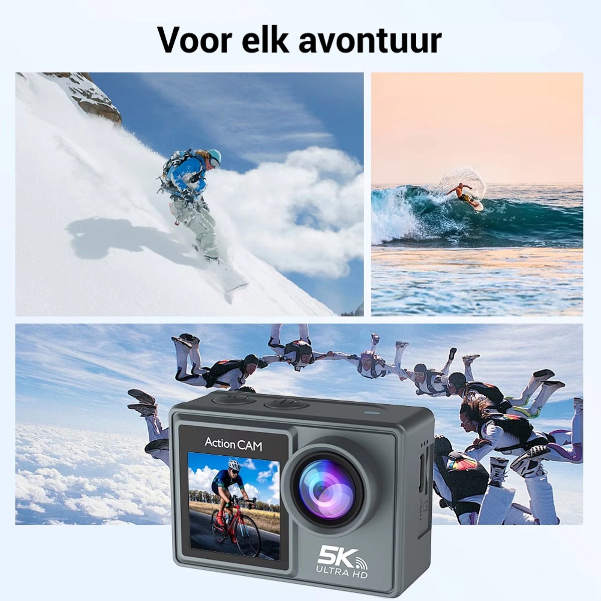 LotaHome Action Camera 5K Full HD 64GB