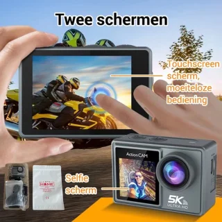 LotaHome Action Camera 5K Full HD 64GB