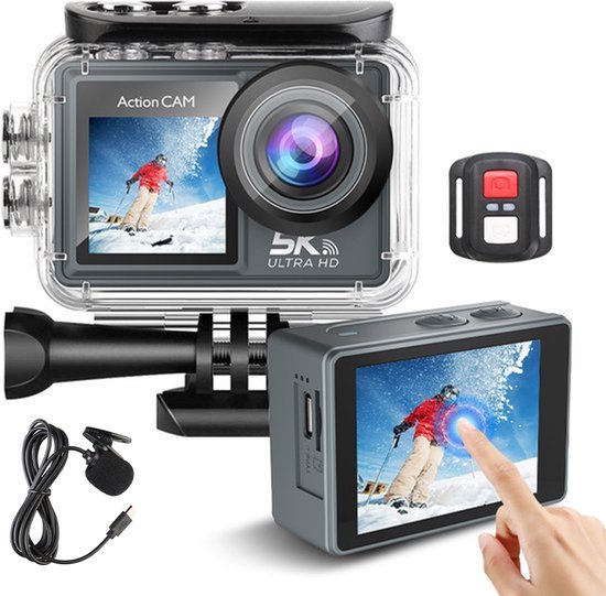 LotaHome Action Camera 5K Full HD 64GB