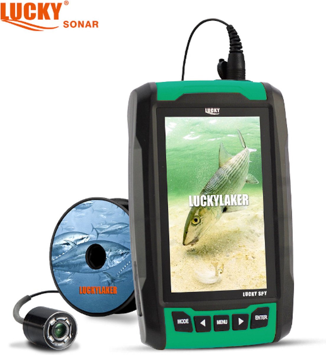 De Lucky Spy Onderwatercamera in één oogopslag