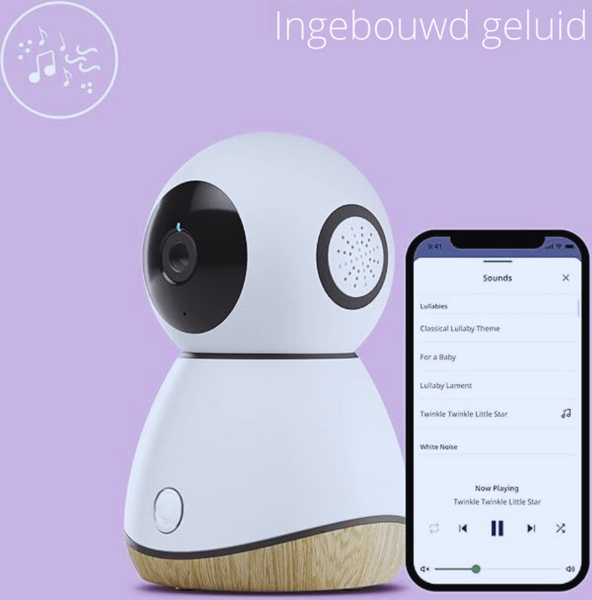 Maxi-Cosi Wi-Fi Babymonitor Camera 1080p HD