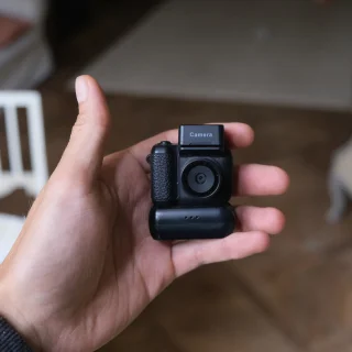 Mementi Retro Camera Zwart