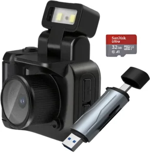 Mementi Retro Camera Zwart