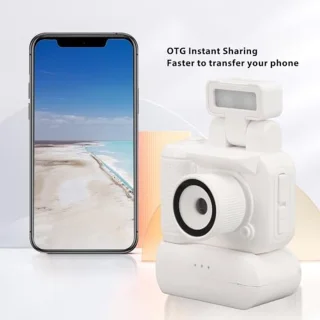 Merkloos Mini DV-camcorder (wit)