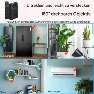 Mini 4K-bewakingscamera