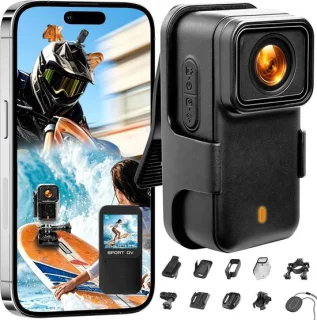 Mini-actiecamera - Zwart