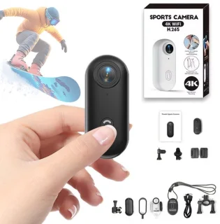Mini actiecamera (zwart)