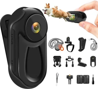 Mini actiecamera - zwart