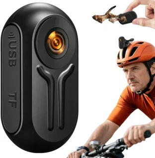 Mini action cam 1080p bodycam met 0,85 inch display