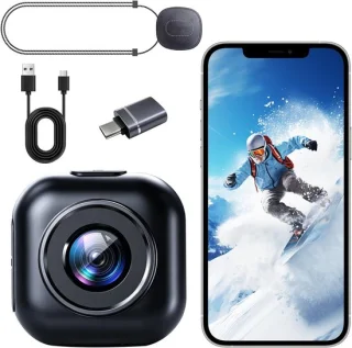 Mini action cam - draagbare vloggingcamera - ShopVlot