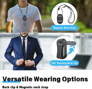 Mini Action Camera - Bodycamera Zwart