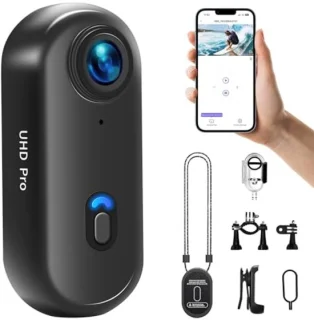Mini Actioncam Bodycam Zwart