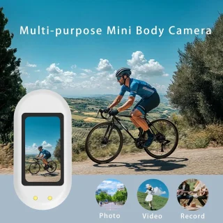 Wat vinden we goed aan de Mini actioncamera - Bodycam - Wit