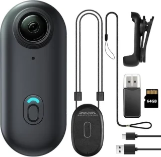 Mini Bodycam 64GB Zwart