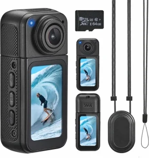 Mini bodycam Zwart