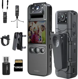 Mini bodycam - zwart