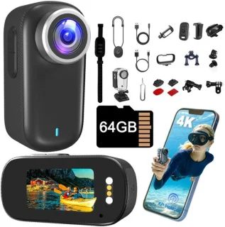 Mini bodycamera met 64 GB geheugenkaart
