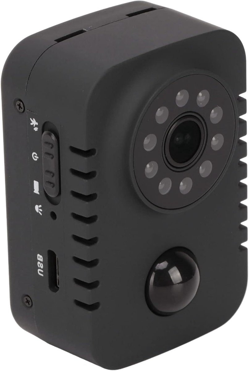 Mini Camera 1080P HD met Achterklem