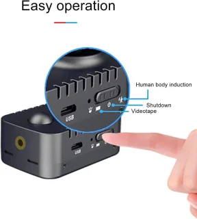 Mini Camera 1080P HD met Achterklem