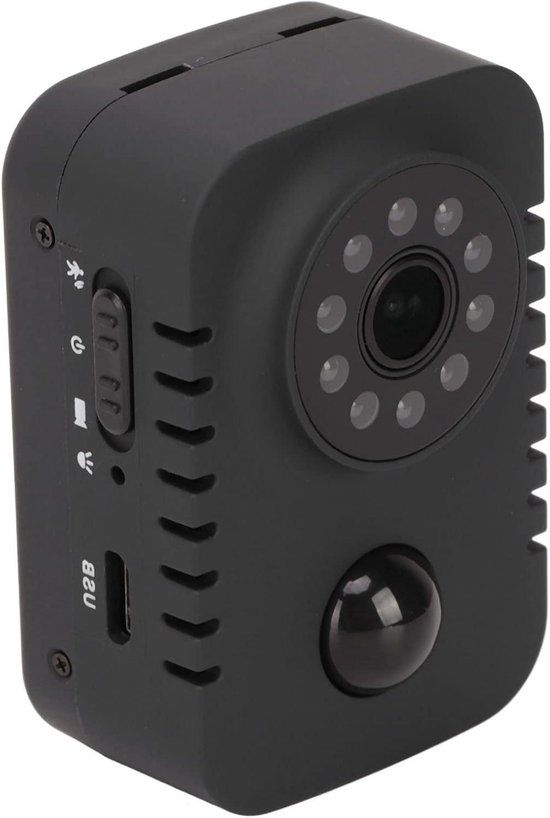 Mini Camera 1080P HD met Achterklem