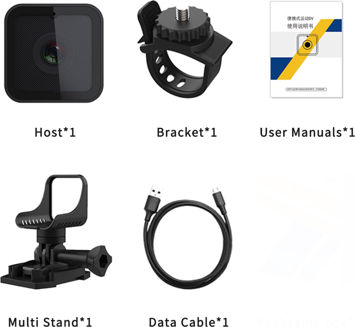 Mini Camera 1080P WiFi Waterdichte Actiecamera