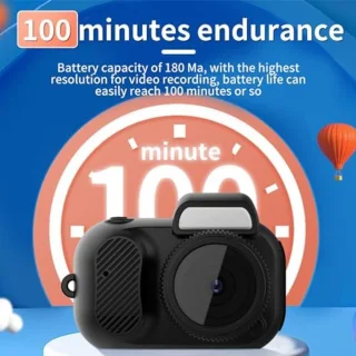Mini camera sleutelhanger - 1080p hd - kleurenscherm - ShopVlot