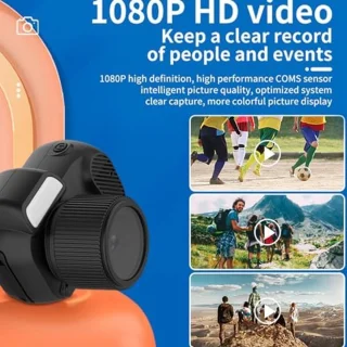 Mini camera sleutelhanger - 1080p hd - kleurenscherm - ShopVlot