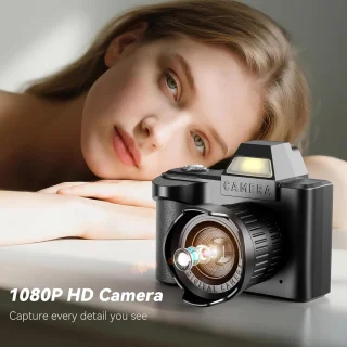 Mini digitale sleutelhangercamera (retro)