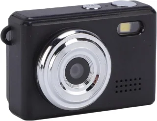 Mini keychain camera videorecorder 1080p hd compact met kleurenscherm, 2mp, 200mah, voor kinderen en tieners (zwart)