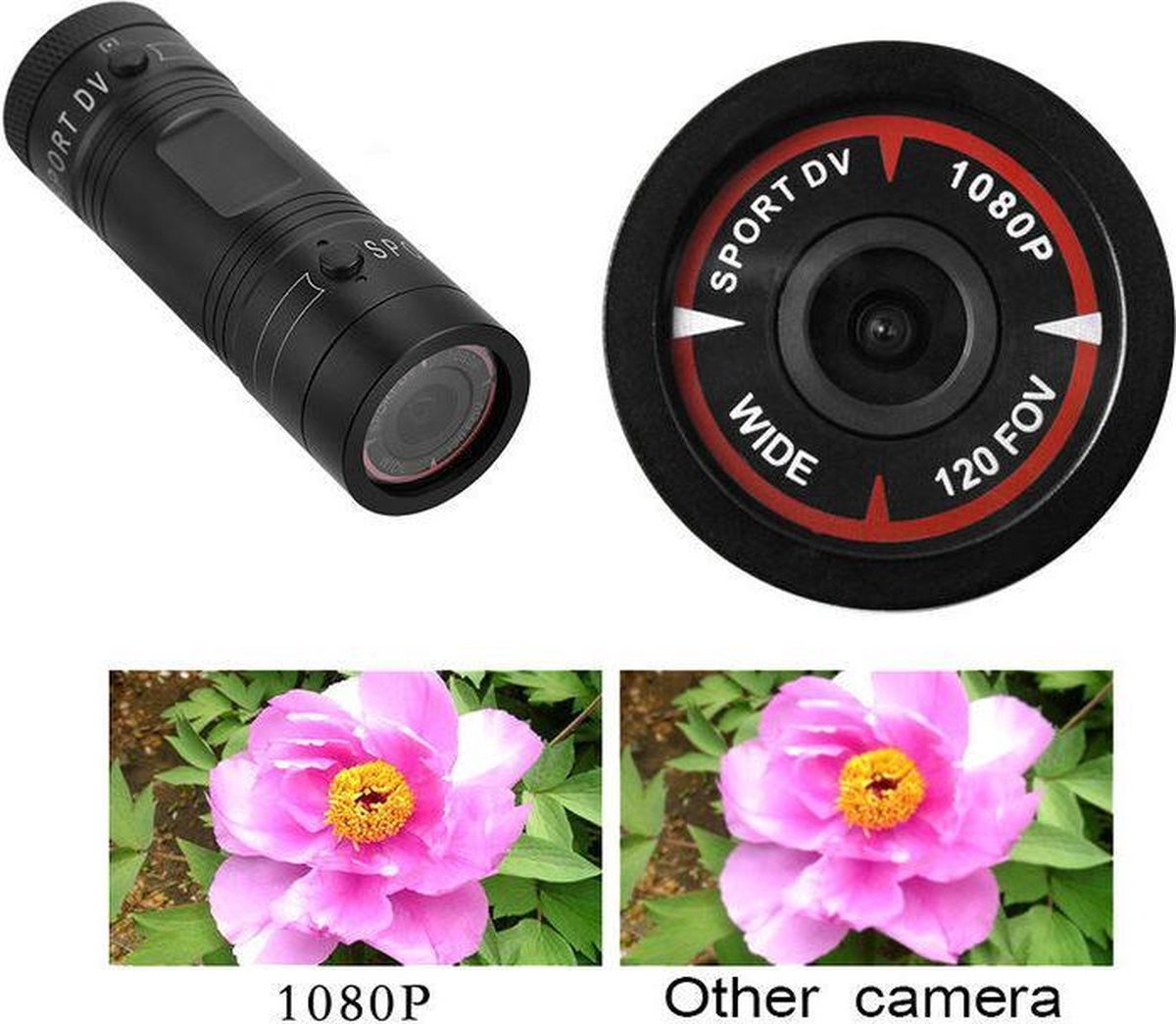 Mini Sport Camera 1080P Full HD Waterproof DVR Videocamera