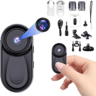 De Mini-Sportcamera Vlog- en Actiecamera (Zwart) in één oogopslag