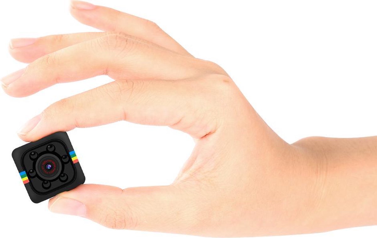 Mini Spy Camera Full HD 1080P Zwart