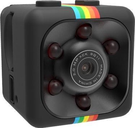 Mini Spy Camera Full HD 1080P Zwart