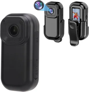 MKSS® Bodycam Action Cam 180º Zwart
