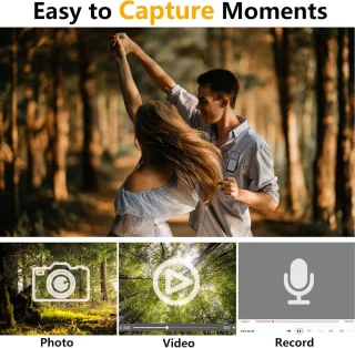 MKSS® Bodycam Action Cam 180º Zwart