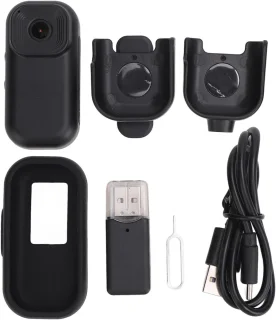 MKSS® Bodycam Action Cam 180º Zwart