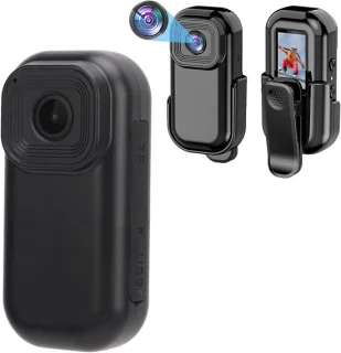 MKSS® Bodycam Action Cam 180º Zwart
