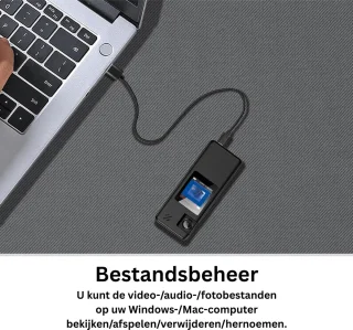 MKSS® Bodycam - Actioncam Zwart