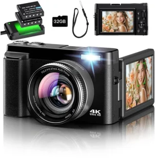 MRKK® Handycam Vlogcamera